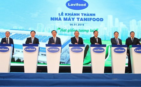 Khánh thành nhà máy chế biến rau củ quả đầu tiên ở Việt Nam đạt chuẩn Mỹ